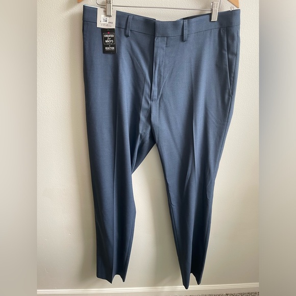 Kenneth Cole Reaction Stretch Slim Fit Dress Pants - Picture 1 of 6